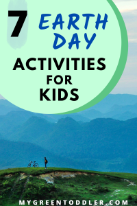 Sustainability activities for kids Pinterest pin