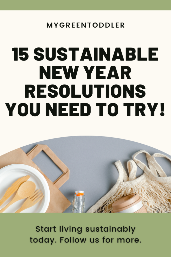 New Years Resolutions - Eco Friendly Resolutions